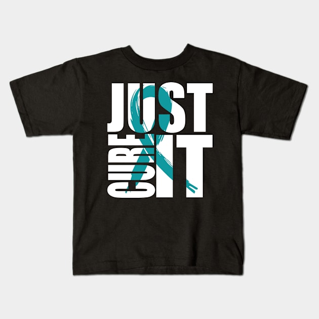 Just Cure Sexual Abuse Awareness Kids T-Shirt by KHANH HUYEN